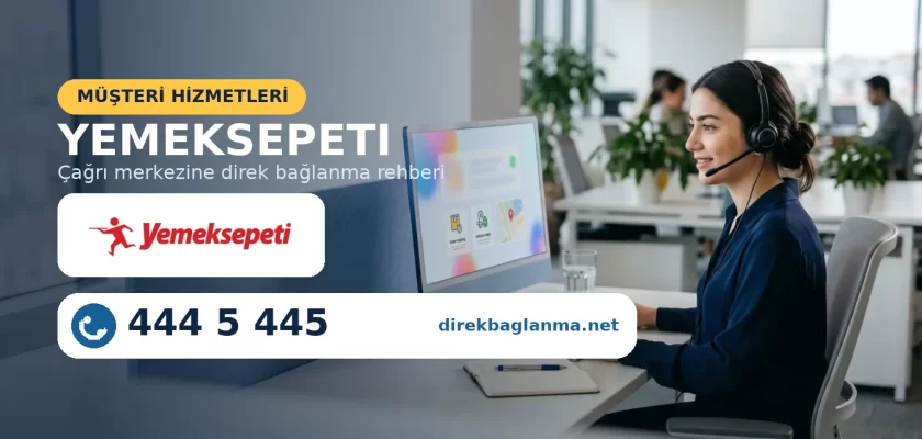 Yemeksepeti müşteri hizmetleri numarası ve sipariş desteği